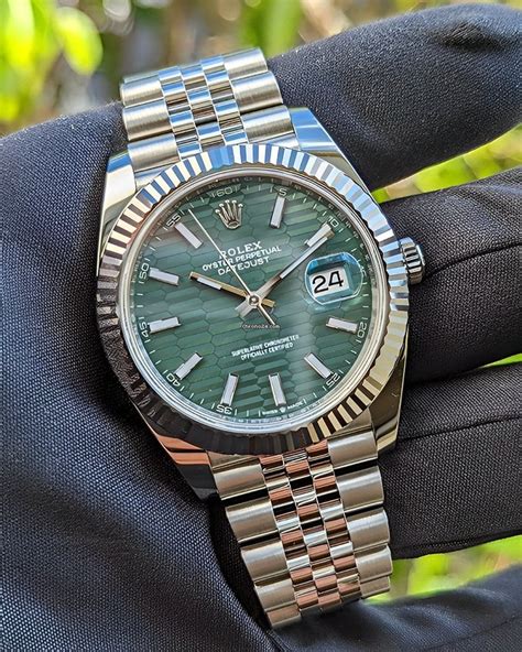 rolex 2023 datejust 41mm|rolex datejust 41mm green dial.